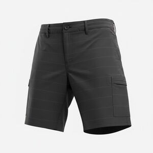 O'Neill Crossover 5 Pocket Triped Black Striped Shorts Mens 32